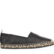 Sorte Espadrilles for Kvinner