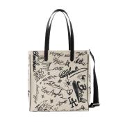 Beige Canvas Golden Goose Tote