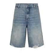 Lys Denim Blå Shorts Knickers