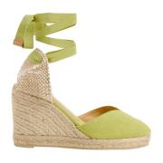 Kile Espadrilles med V-Cut Detalj