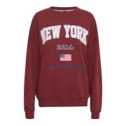 Koselig Høst Sweatshirt Maroon