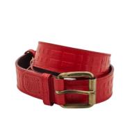 Pre-owned Leather belts