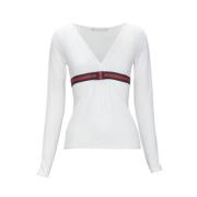 Pre-owned Hvitt stoff Gucci Top