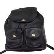 Pre-owned Leather backpacks