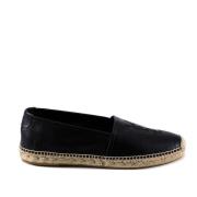 Broderte Espadriller i Skinn