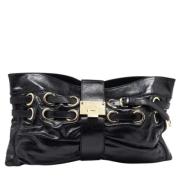 Pre-owned Leather clutches