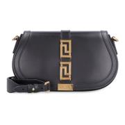 Gresk Lær Crossbody Veske