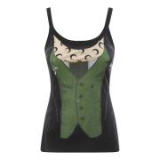 Regenerert Flared Tank Top