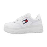 Retro Basket Flat Sneakers