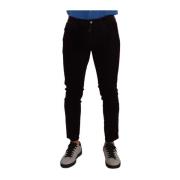 Burgunder Skinny Denim Jeans