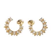 Pre-owned Yellow Gold earrings