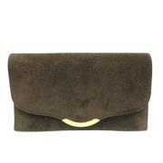 Pre-owned Fabric clutches