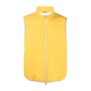 Gul Lett Polstret Vest