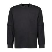 Bomull Jersey Sweatshirt Herre Kolleksjon