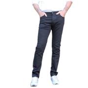 Slim Fit Jeans i Bomullsblanding