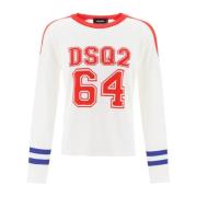 Fotballsweater med Dsq2 64 Motiv