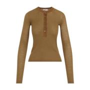 Brun Ull Pullover Genser