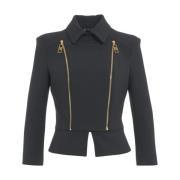 Svart Peplum Blazer Aw24