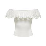 Off-White Dream Life Off Shoulder Top