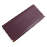 Pre-owned Leather wallets