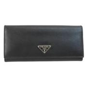 Pre-owned Leather wallets