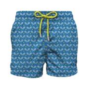 Menns Strand Shorts Micro Mønster