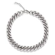 Womens Chunky Cuban Chain Choker