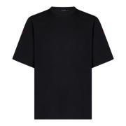 Svart Logo Crewneck T-skjorte Aw24