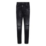 Svart Cool Guy Slim-Fit Jeans