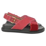 Pre-owned Velvet sandals