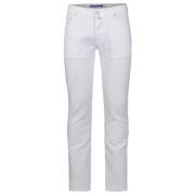 Hvit Nick Slim Fit Jeans