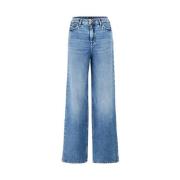 Stella A Line Wide Leg Jeans