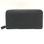 Pre-owned Leather wallets