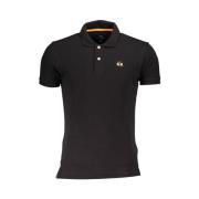 Elegant Slim Fit Polo med kontrastdetaljer