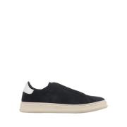 Blå Semskede Slip-On Sneakers