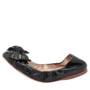 Pre-owned Leather flats