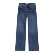 Vintage High-Waisted Wide Leg Jeans