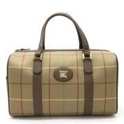 Pre-owned Canvas burberry-bags