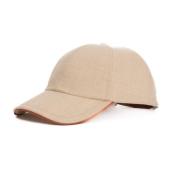 Beige Piping Hat