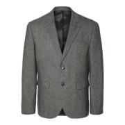 Slim-Fit Ull Blazer Skreddersøm