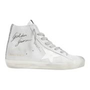 Laminert Semsket Stjerne Glitter Skinn Sneakers