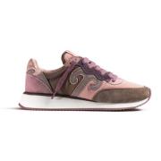 Rosa Sneakers Lett Komfortabel Stil