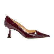 Elegant Garnet Rosalia Pumps