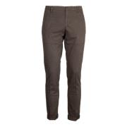 Slim Fit Chino Bukser med Beltehemper