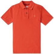 Stretch Pique Slim Fit Logo Polo