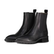 Stilige Lær Chelsea Boots