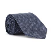 Elegant Black Bluette Silk Tie