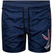 Navy Swimshorts med Buggs Design