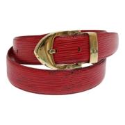 Pre-owned Leather belts