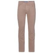 Beige Bard Slim Fit Bukser